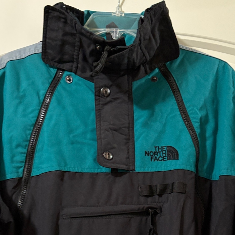 The North Face Black and Teal Outdoor Suit - Picture 4 of 16